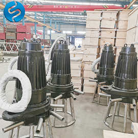 潜水曝气机厂家  离心式潜水曝气机  QXB4KW离心式潜水曝气机图片