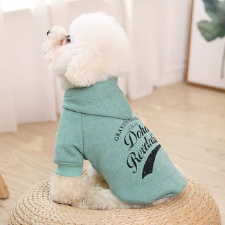 狗狗卫衣泰迪狗衣服秋冬宠物批发亚马逊外贸服饰多色可选跨境连帽