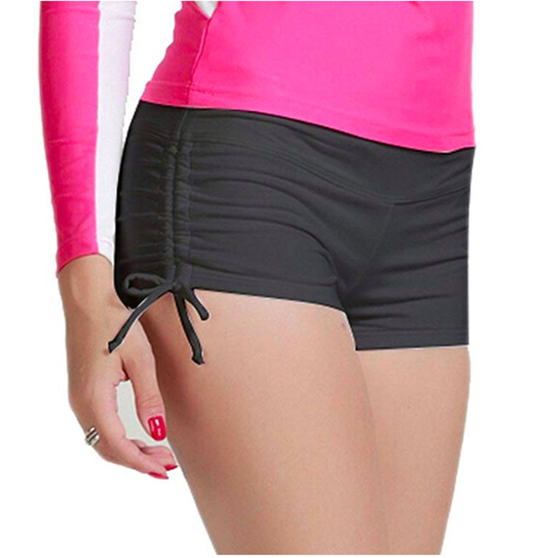 Swim Trunks Women's Bottoming Anti-glare Boxer Sports Yoga Shorts Safety Pants Low Waist Swimming Trunks