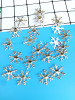 Christmas fake snowflower tablets Christmas tree decoration wedding party ice and snow throwing paper crumb DIY handmade Christmas decoration