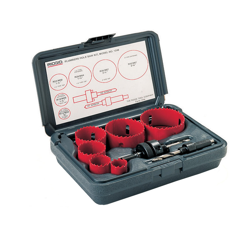 【艾默生·RIDGID自营】里奇1250锯孔器工具组合