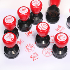 Large Light-Sensitive Stamp for Children, Teacher Encouragement and Reward Learning Comments Name Qualified Stamp