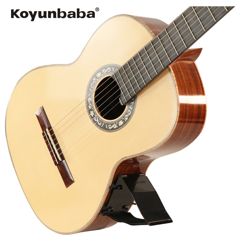 Kyong Baba guitarra clásica simple piano folk instrumento musical accesorios soporte pierna alternativa de los niños