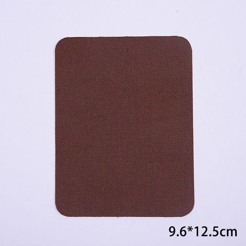 Leather adhesive-backed seamless large patch patch blue denim hole repair cloth patch jeans clothes repair elbow