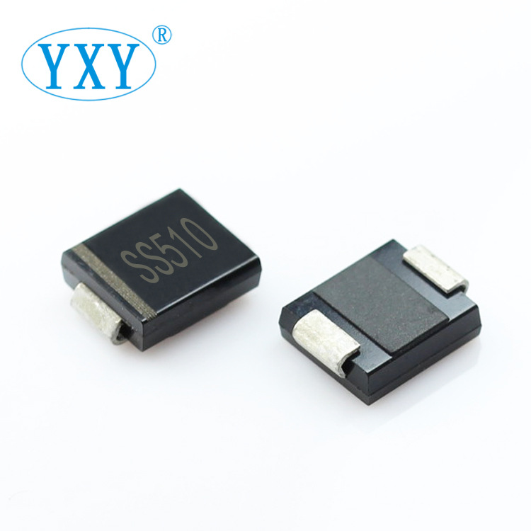 厂家直营 SS510 SMC封装 贴片SR5100 DO-214AB 肖特基二极管