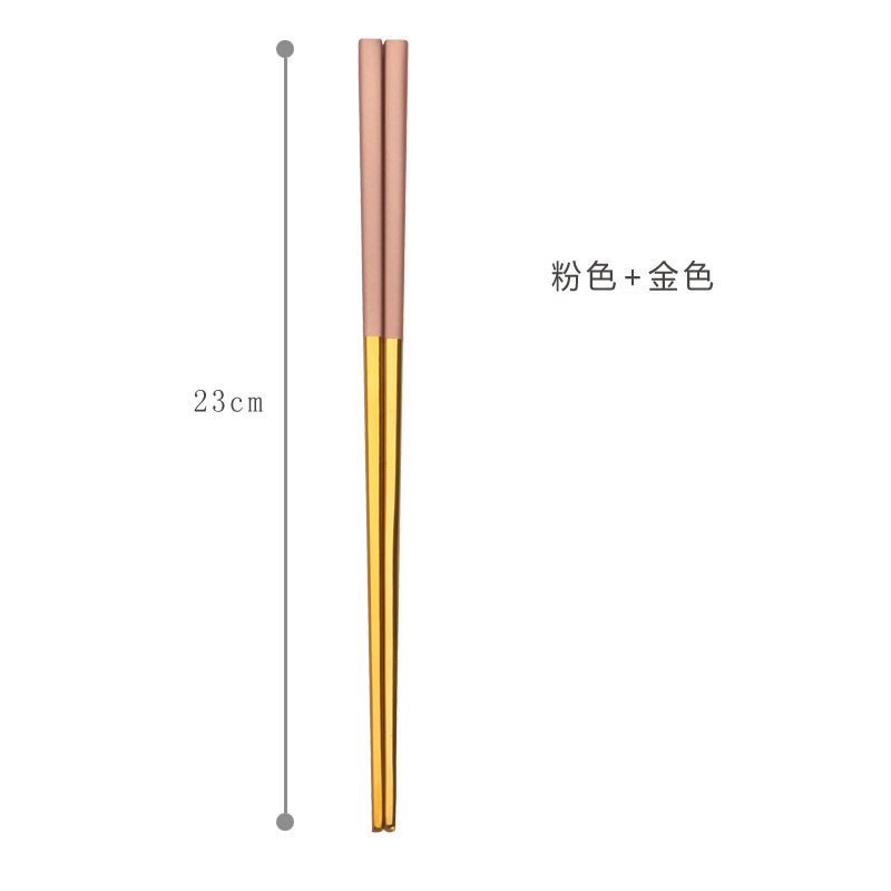 분말 금 젓가락