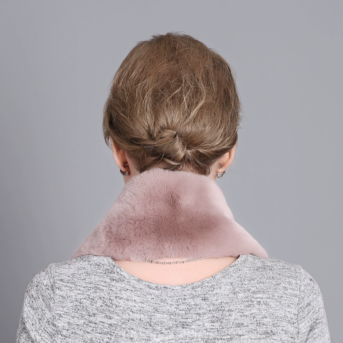 Winter double-sided warm scarf, Korean style