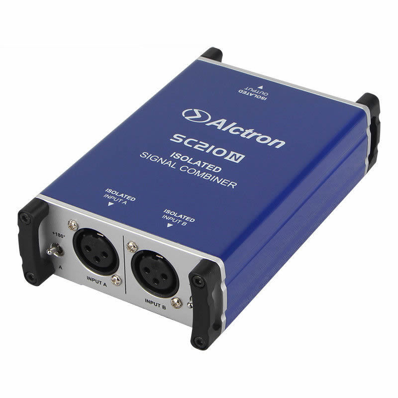 Alctron/爱克创 SC210N音频信号合并器麦克风信号合并器二合一