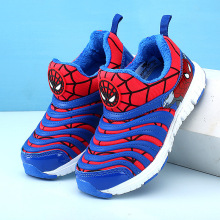 2025年新款毛毛虫童鞋女童二棉儿童公主鞋加绒款女童运动鞋秋冬季