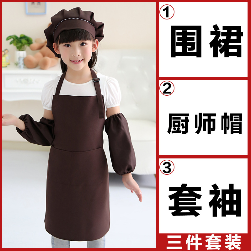 Delantal logotipo personalizado ropa de pintura para niños