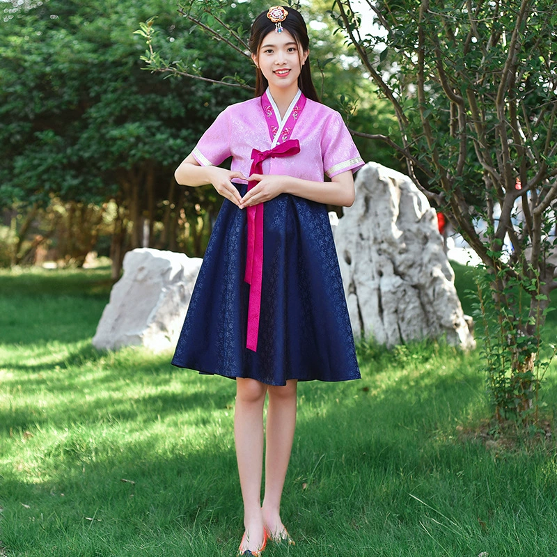 Корейский костюм из двух частей элегантный женский стиль