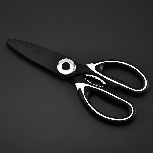 Manufacturer supplies multifunctional stainless steel scissors, kitchen scissors, household scissors, powerful chicken bone scissors, walnut clippers wholesale