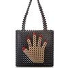 Brand woven diverse brainteaser with beads, bag, handmade, 2021 collection