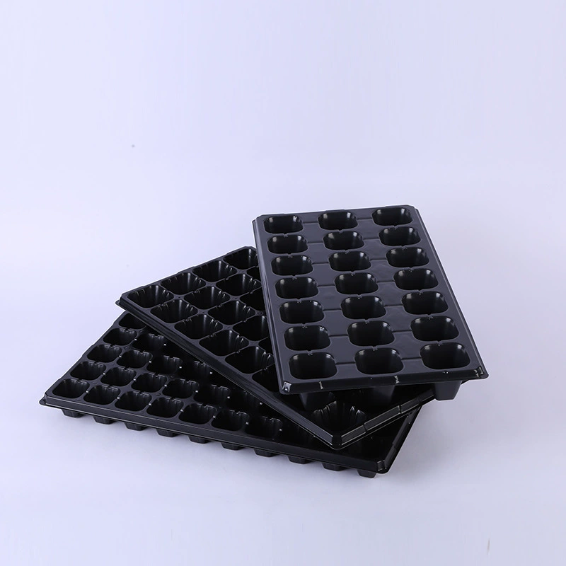 Фабричная прямая овощная мясистая плита для рассады ростки плоская пластина непористый лесной утолщенный лоток для рассады из ПВХ