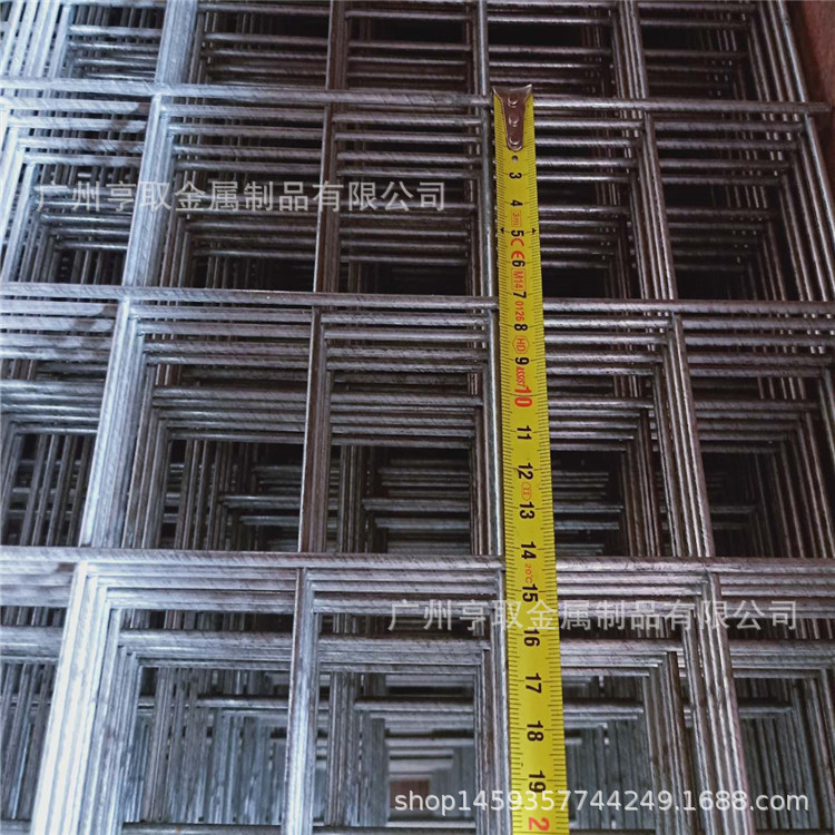 厂家批发水泥钢筋网6mm直径100*100孔径冷拔丝焊接钢筋网片