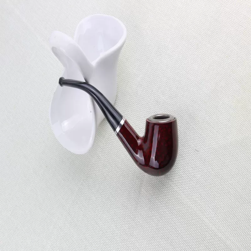 卷烟烟丝双用树脂烟斗 ZF808 男士经典款烟丝斗批发便携式礼盒