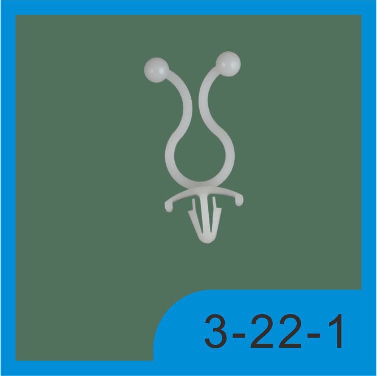 飞机型束线座尼龙扭线环电线束线环PC板插销式扭线环隔离束线座