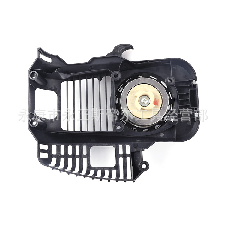 宗申S35启动器拉盘（易，3部份），大罩+拉盘+圆拨盘