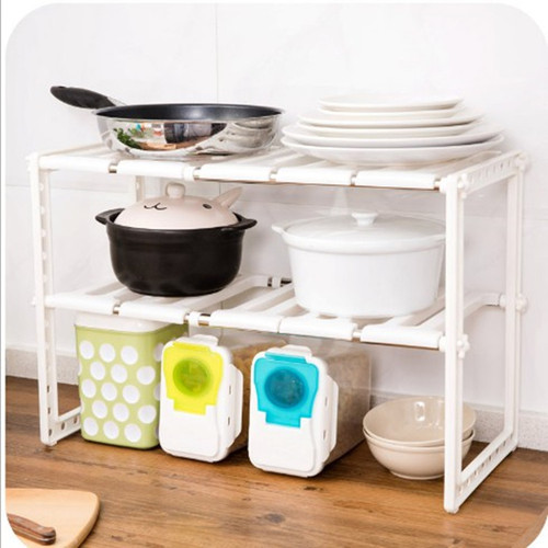 Kitchen multi-layer floor-standing stainless steel countertop sink multi-functional storage rack storage pot rack sundry storage rack