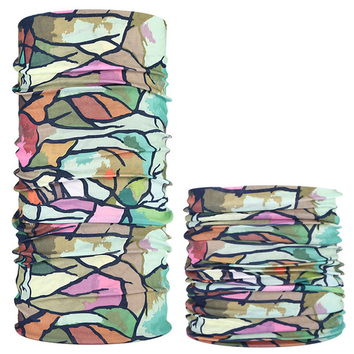 Outdoor seamless and ever-changing magic headscarf for men and women, bicycle riding headscarf, face mask, neck cover, windproof neck scarf, summer sun protection