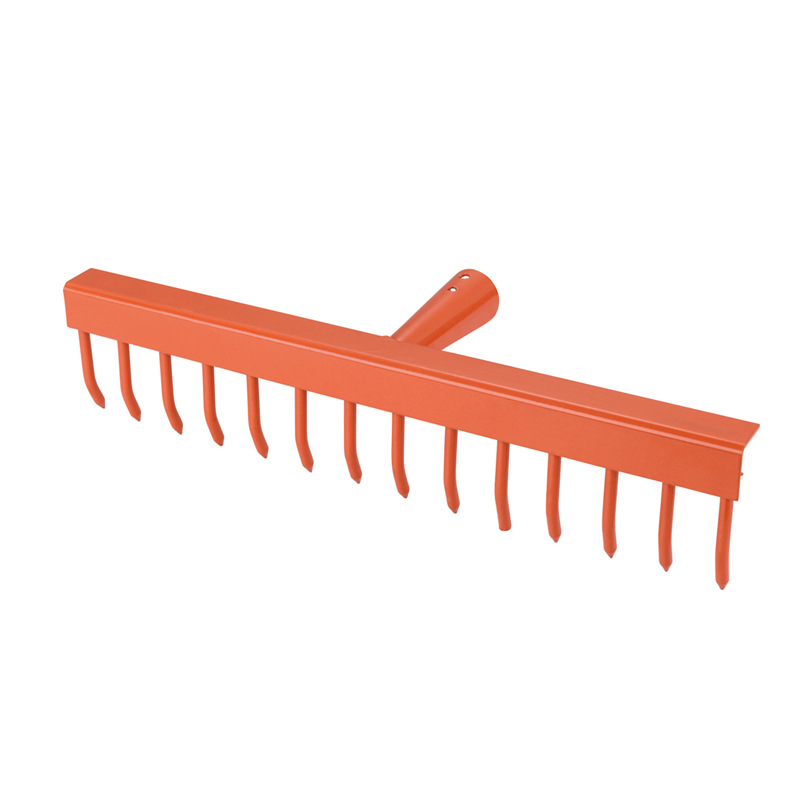 厂家批发加厚园林耙子工具钢锄耙 多种型号不带柄8-20齿农用钉耙