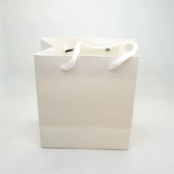 White linen bag