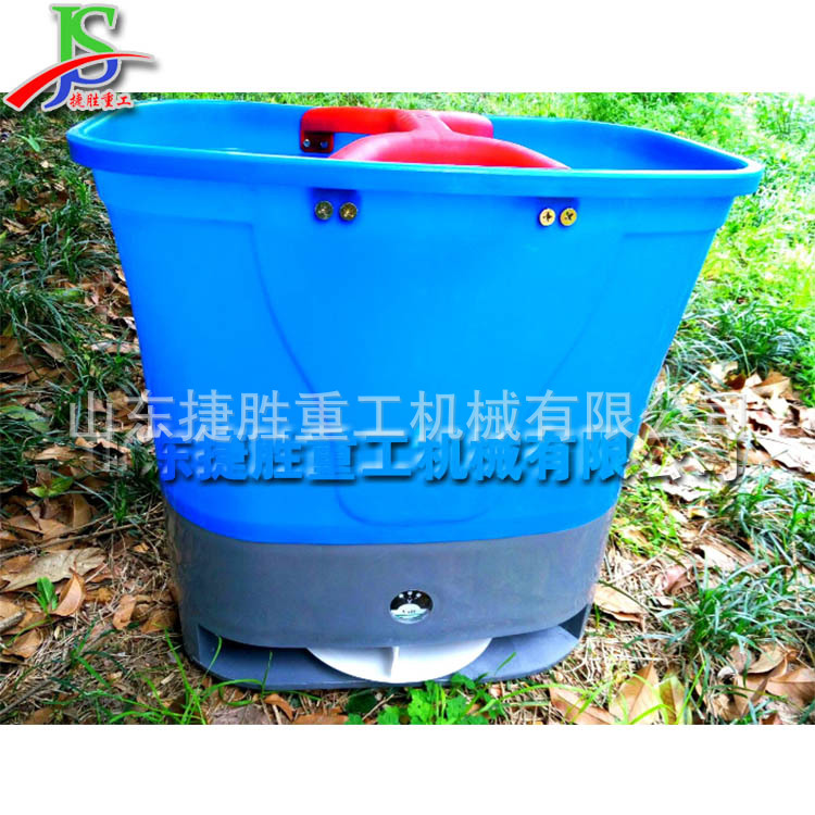 电动扬肥器 可以调节出料多少 化肥喷洒机 鱼塘养鱼饲料撒料机