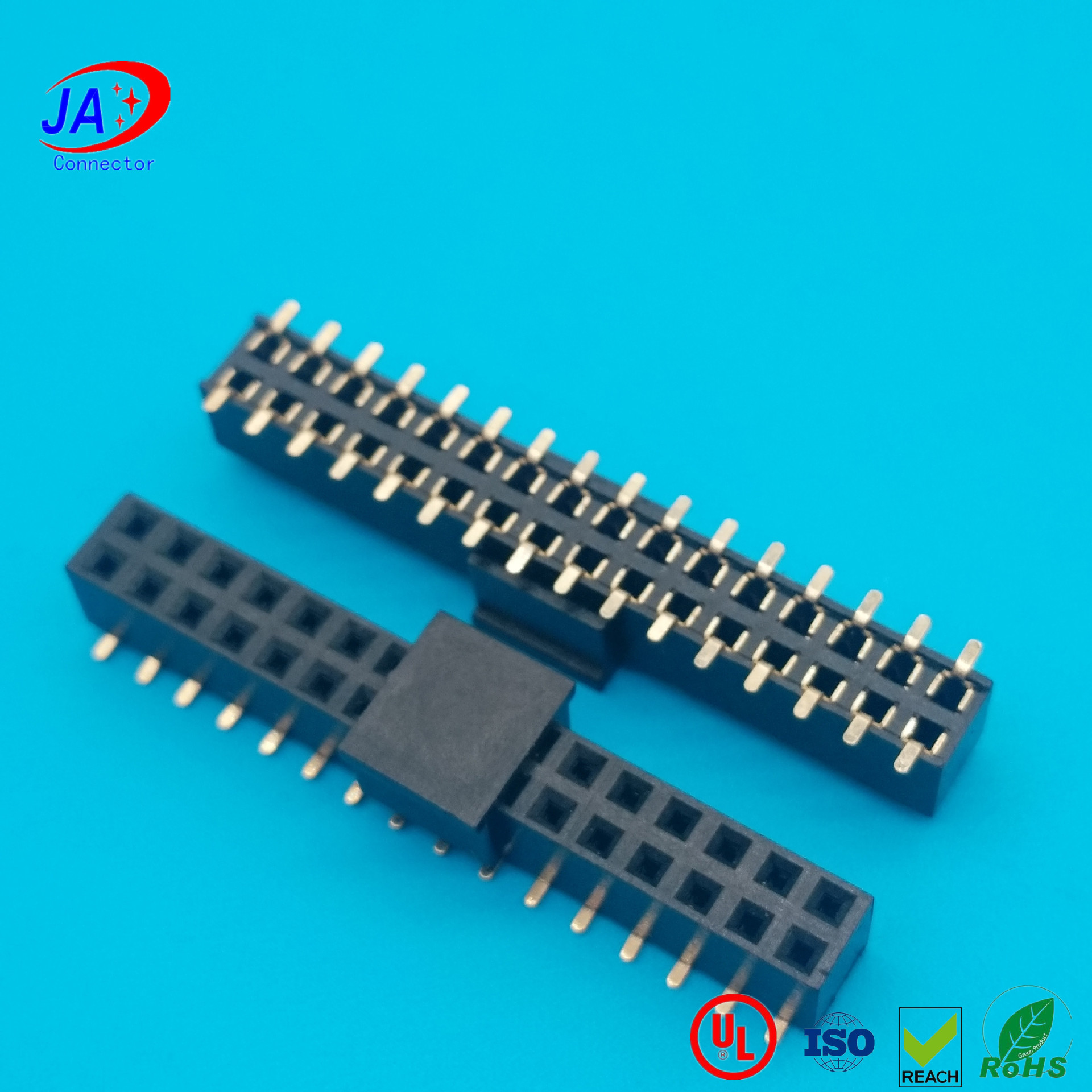 杜邦2.54排针排母连接器 TJC8接线端子 LED贴片端子 塑胶壳连接器