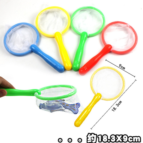 Wholesale children's magnetic fishing toys fishing net hand-crank net fishing tank aquarium fish farming accessories tools