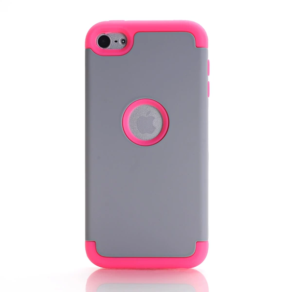 11. Gray PC (outside)+rose red silicone (inside)