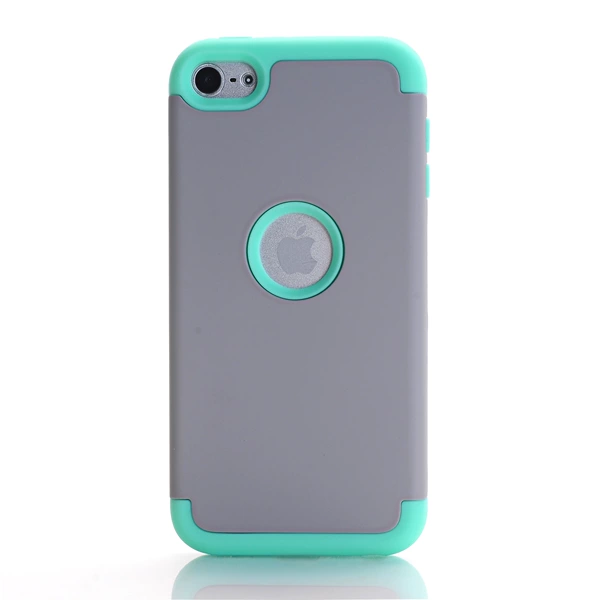 12. Gray PC (outside)+light green silicone (inside)