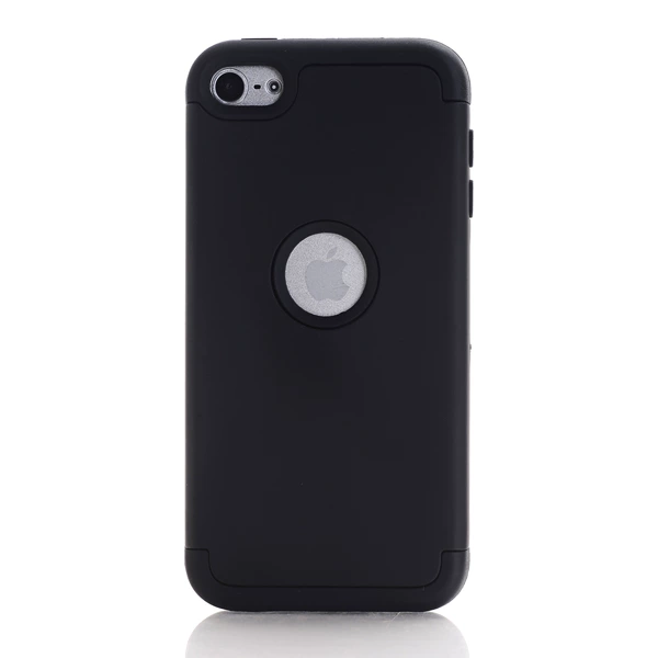 1. Black PC (outside)+black silicone (inside)