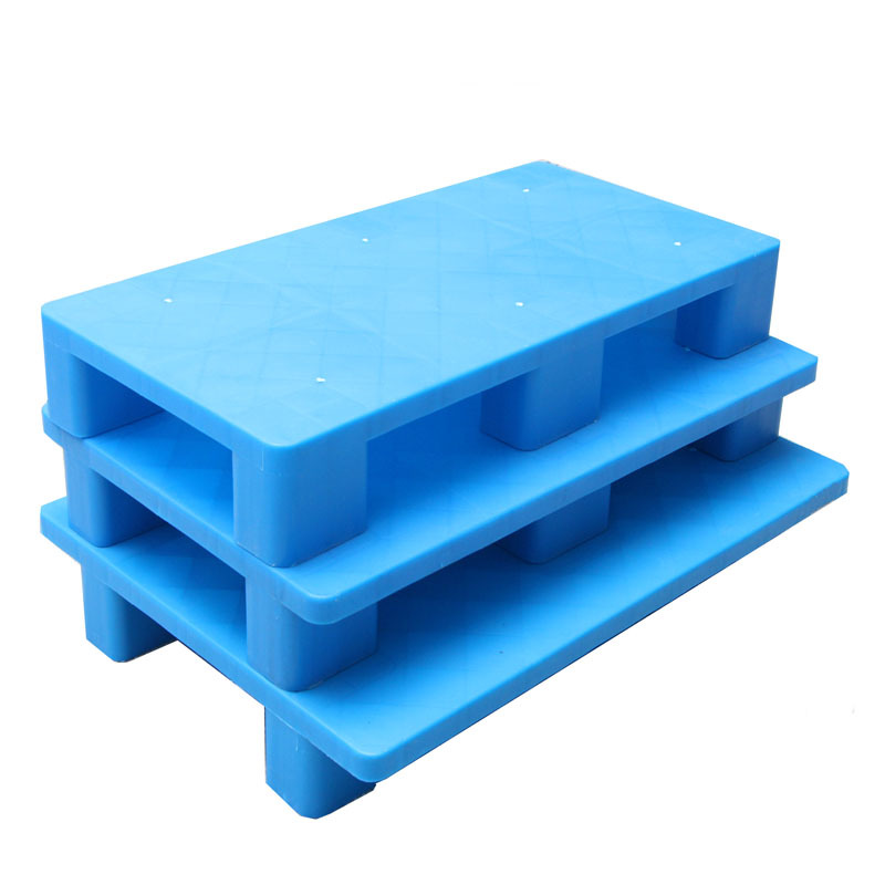 塑料托盘1006平板九脚仓库垫仓板防潮栈板印刷用塑胶卡板厂家直供