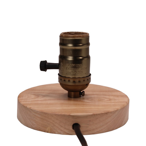 Alibaba.com Amazon 12 Worship Round Plate Wood Art Retro Study Room Personal Creative Living Room Eye-Caring Desk Lamp