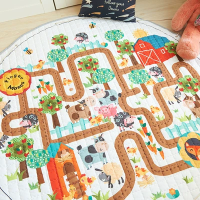 Car Storage Mat Storage Toy Avtomobil döşəmə paspasları