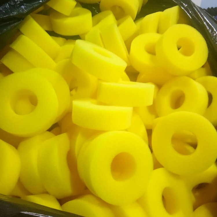 厂家批发圆形废气过滤海绵 吸油防喷滤尘海绵网 粗细孔聚酯过滤网