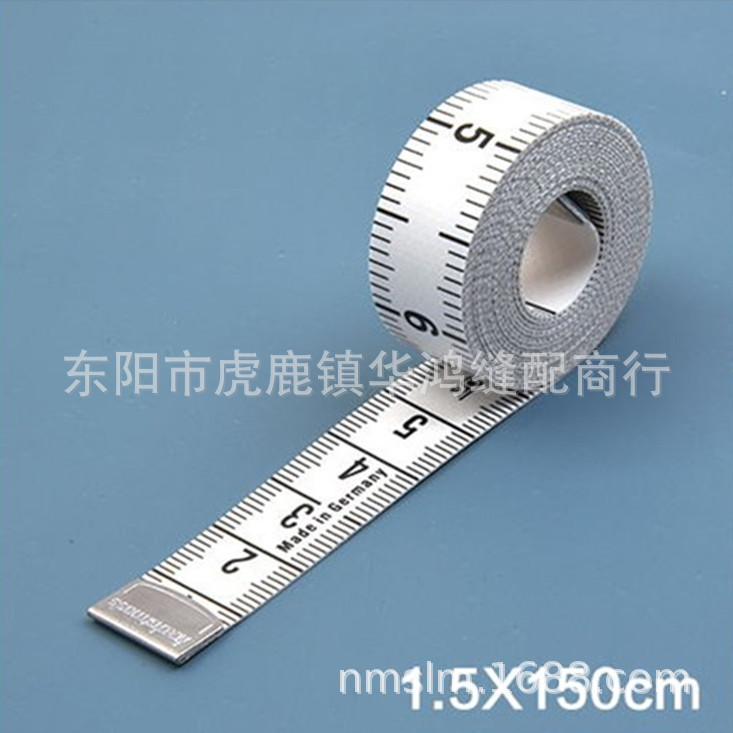 软皮尺 宽尺加厚尺 白色尺 公英制量衣尺53202