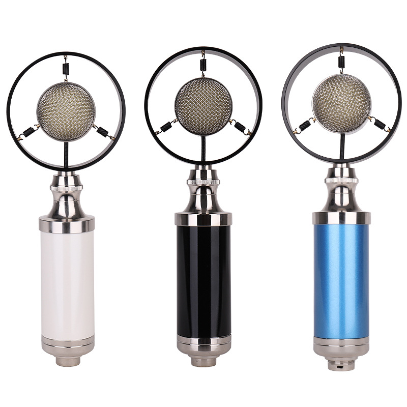 Capacitor Microphone Mobile Phone Computer Recording Capacitor Microphone Retro Small Bottle Capacitor Microphone Wholesale