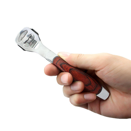 Wooden handle pedicure knife, pedicure planer, dead skin scraper, callus tool, pedicure device, sole repair callus, shaving feet, removing skin