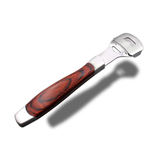 Wooden handle pedicure knife, pedicure planer, dead skin scraper, callus tool, pedicure device, sole repair callus, shaving feet, removing skin