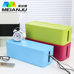 Maijiaju Socket Extension Box Cable Organizer Power Strip Cable Organizer Large Size 