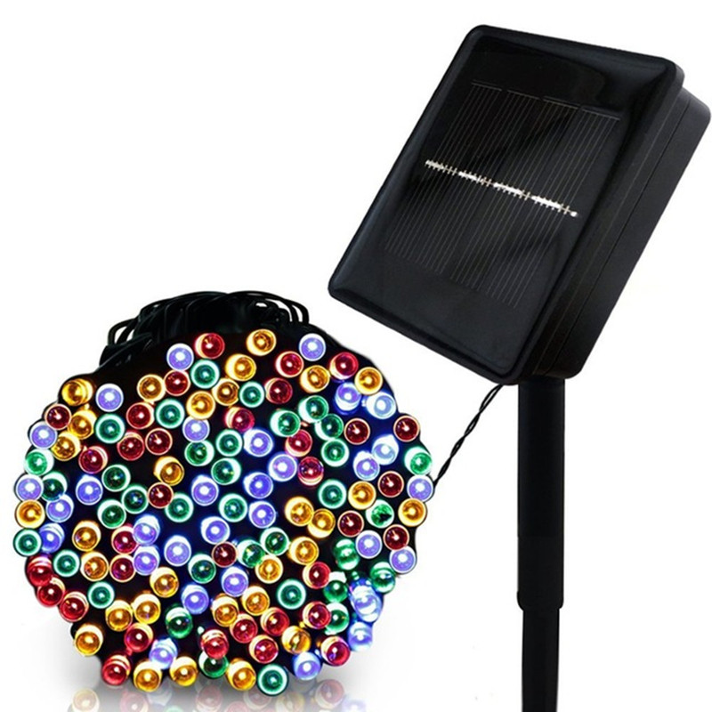 6 M 12 M 22 M 50 m solar light String LED light solar Christmas decorative colored light string flashing light