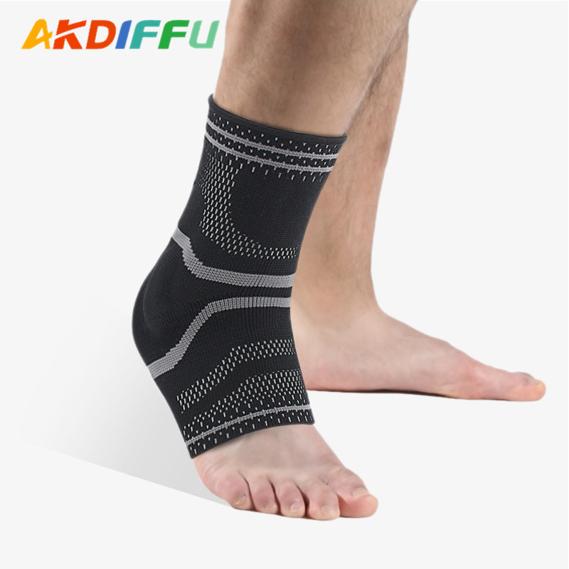 Equipo de Protección deportiva protección del tobillo máquina constante protección del pie presión protectora de silicona protección del tobillo fila transpirable baloncesto protección del tobillo hombres y mujeres