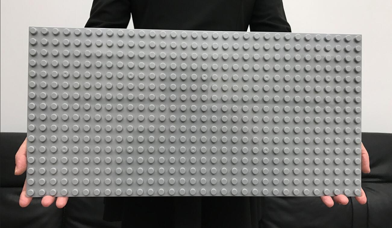 Light gray 51.2* 25.6cm 512 holes (right angle suitable for building block walls) / Single block