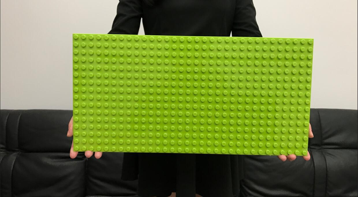 Light green 51.2* 25.6cm 512 holes (right angle suitable for building block walls) / Single block