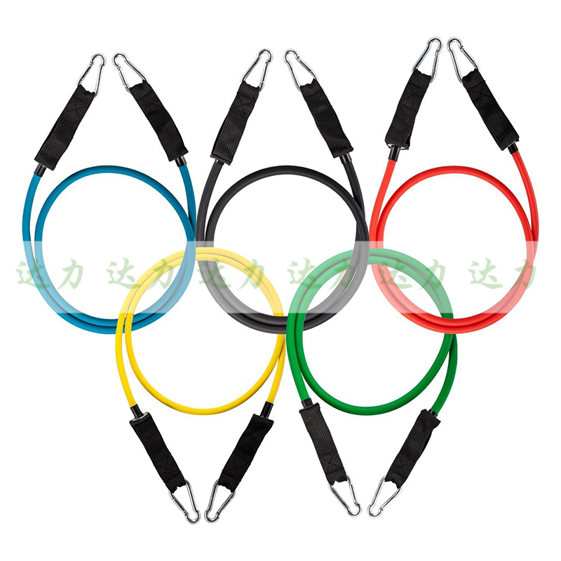 Suministro directo de fábrica TPE11 set pull rope fitness pull rope traje yoga pull rope conjunto de 11 piezas