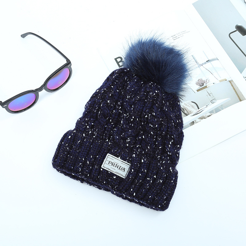 Sombrero azul marino para pedido único