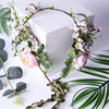 Genuine design hair accessory for bride suitable for photo sessions, beach headband, beach style, flower decoration