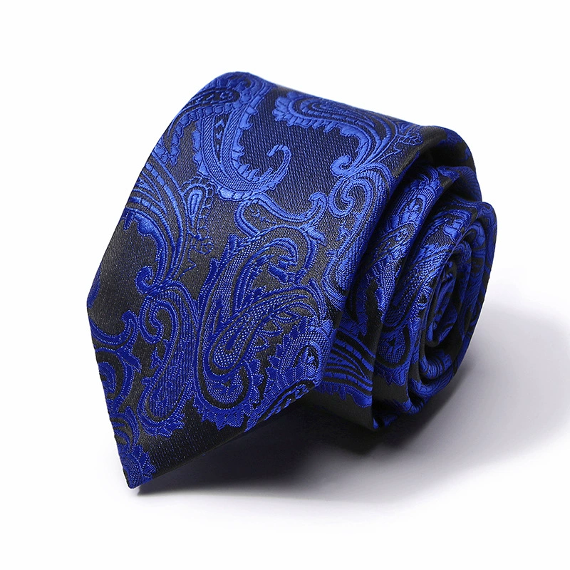 Tie, high-quality South Korean silk, 7.5 cm wide, classic long 146 cm