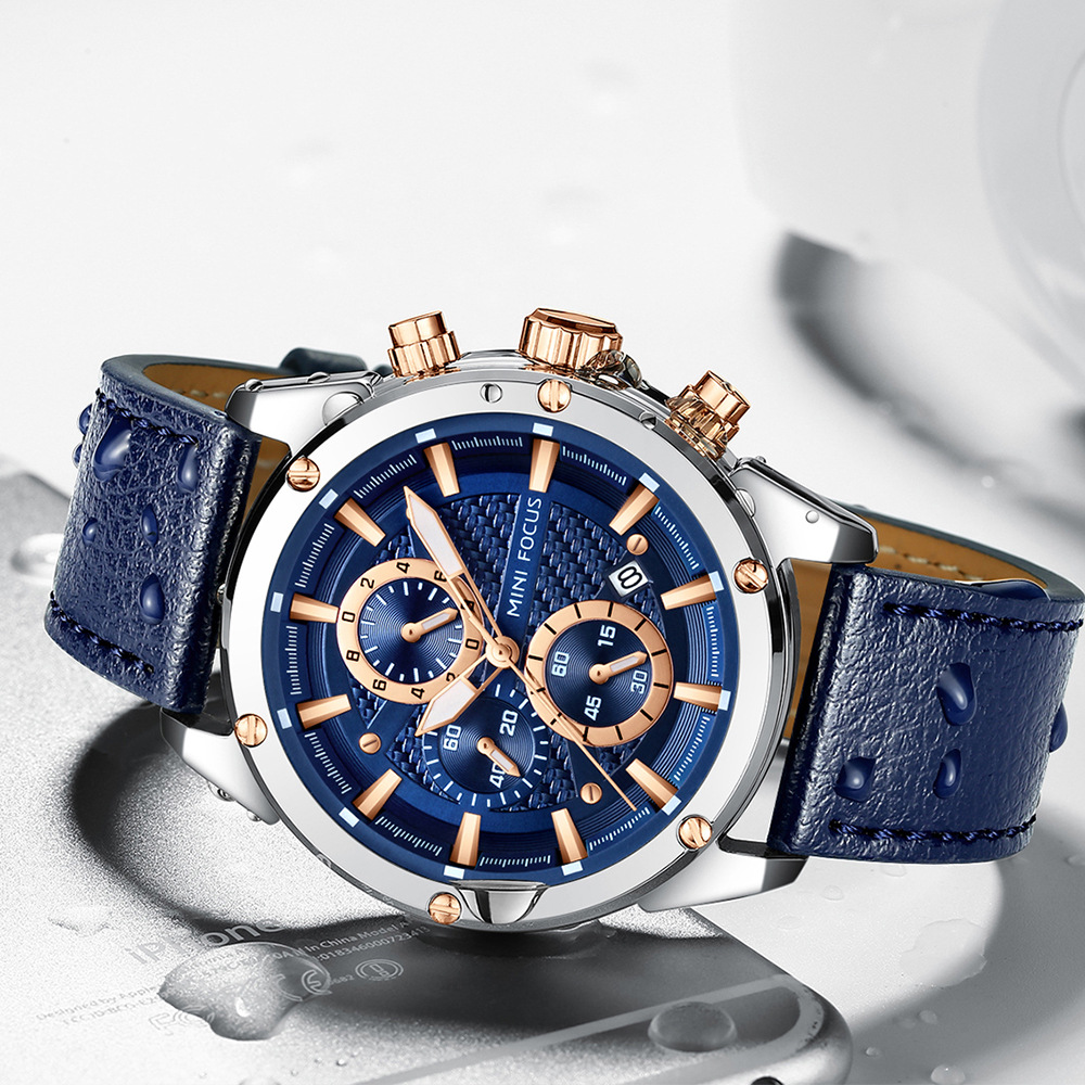 New MINI FOCUS Brand Watch Fashion Business Men's Watch Hot Selling Night Glow Waterproof Men's Watch 0161G_voghion.com